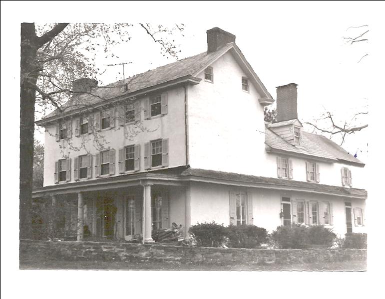 photo of P-S House Side View 1956